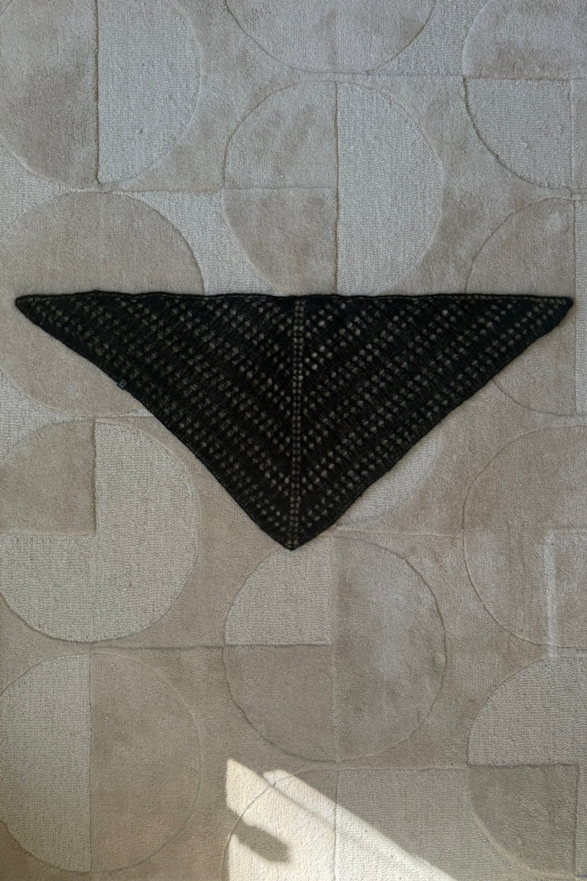Small Silk & Alpaca Scarf - various colors — view 3