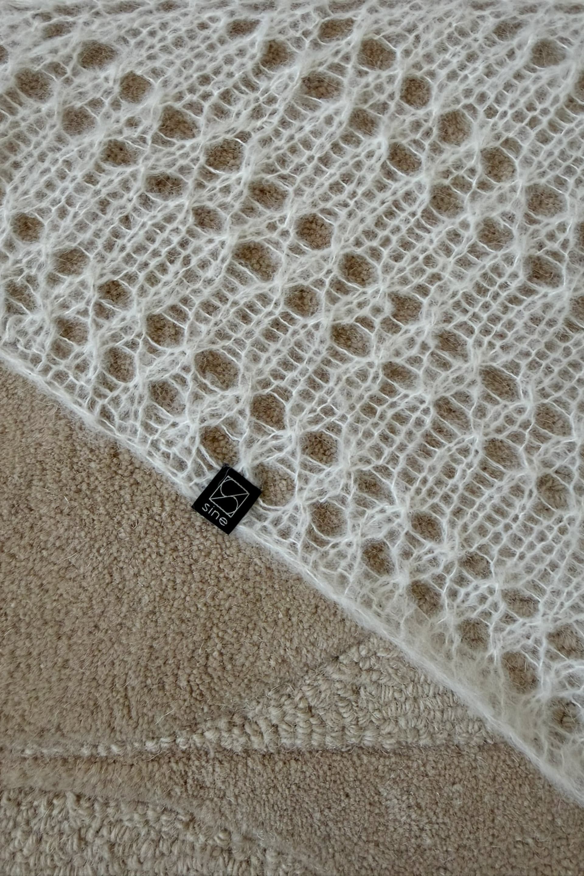 Large Silk & Alpaca Shawl - various colors — view 6