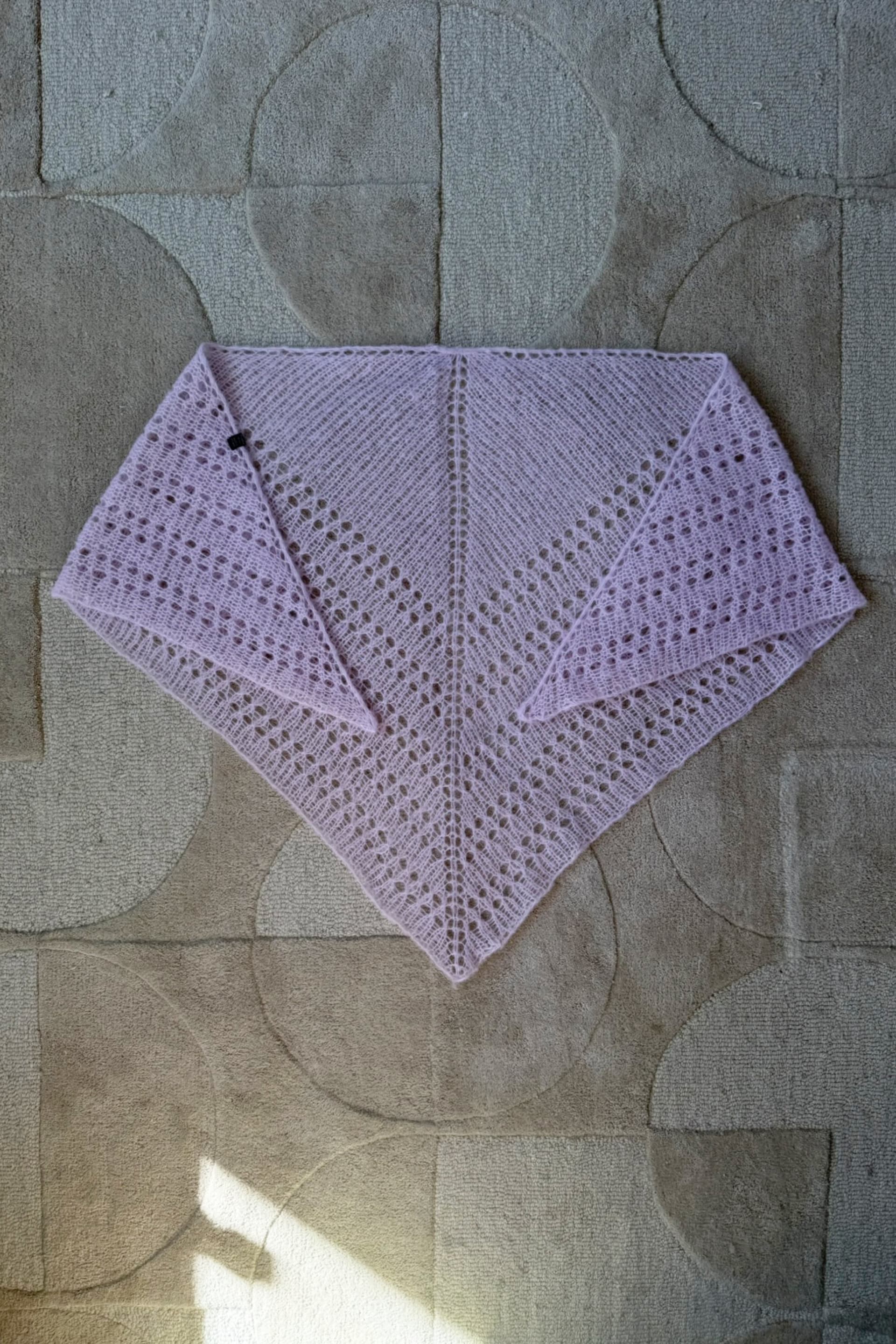 Large Silk & Alpaca Shawl - various colors — view 4