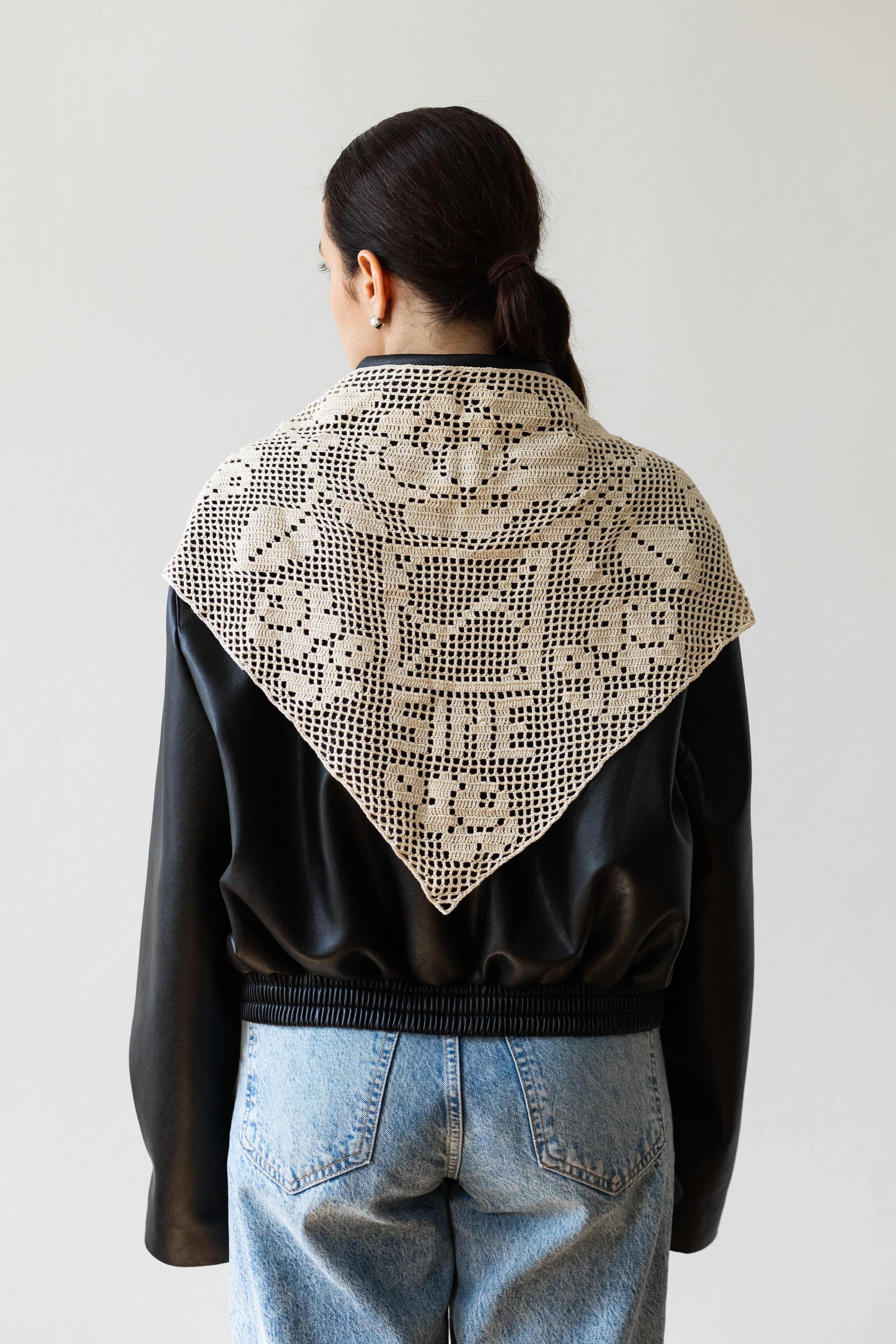 Handmade Cotton Scarf — view 8