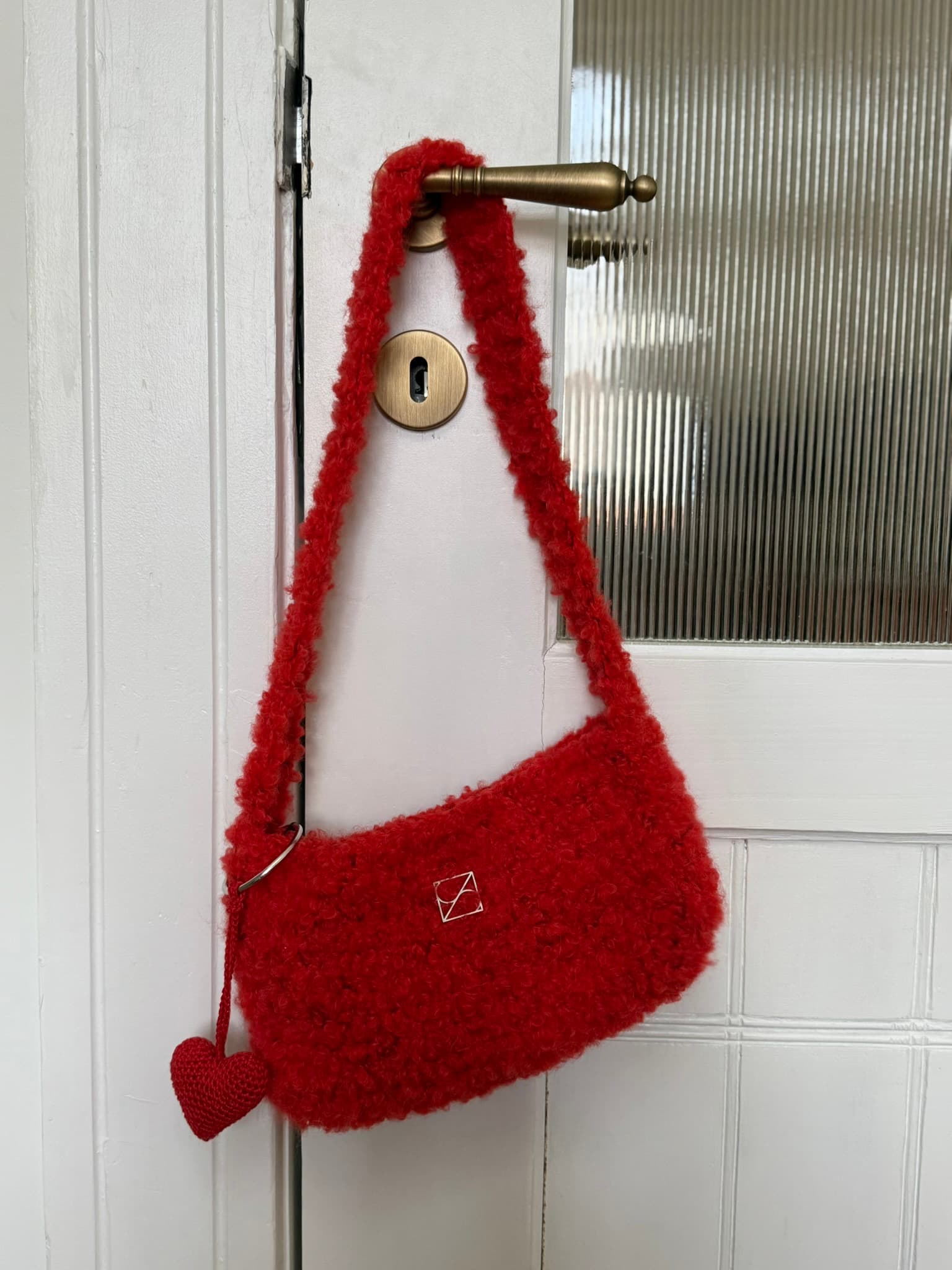 Zawieszka serce/literki - wiele kolorów