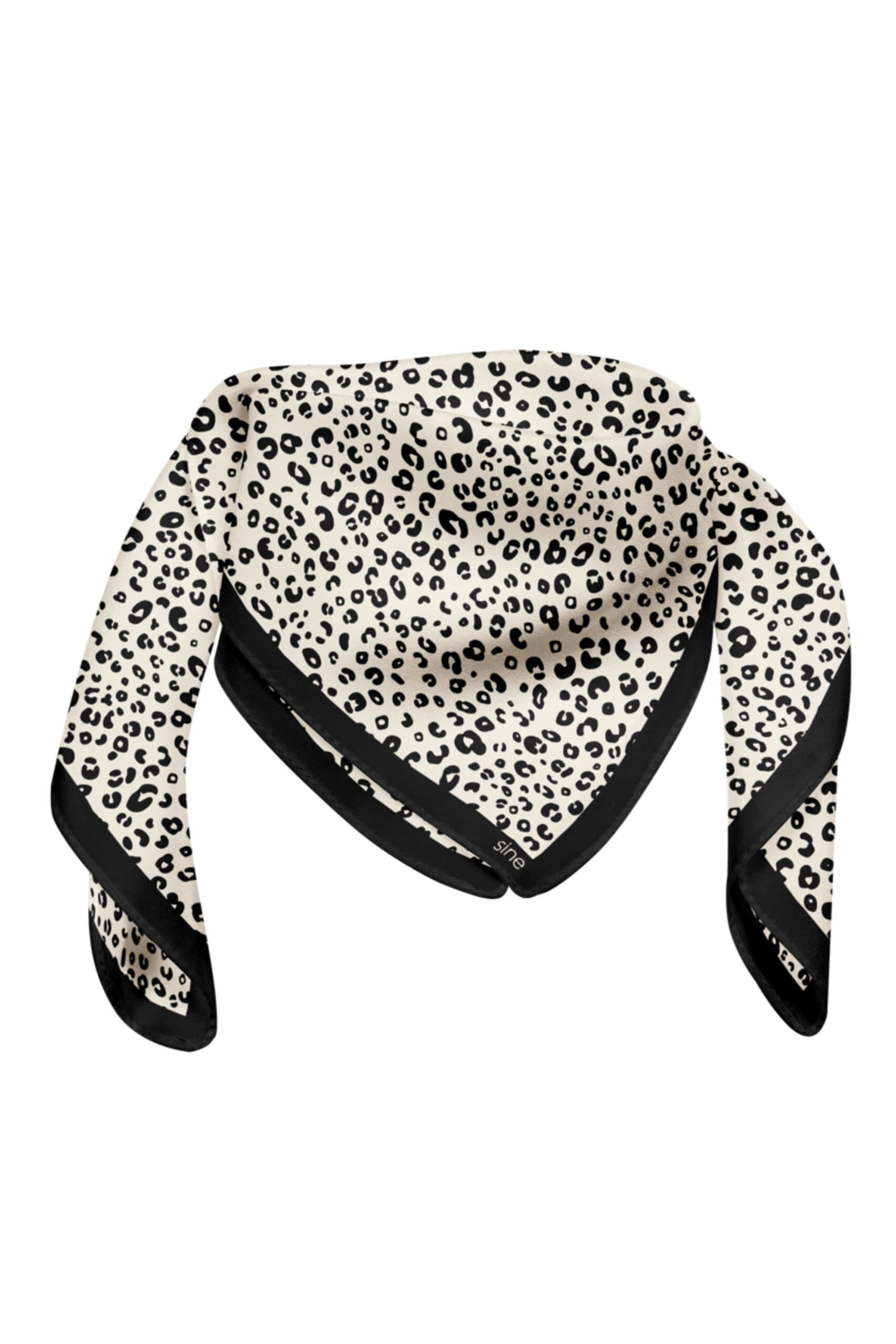 Jedwabna apaszka 65 cm | MOTYW ZWIERZĘCY