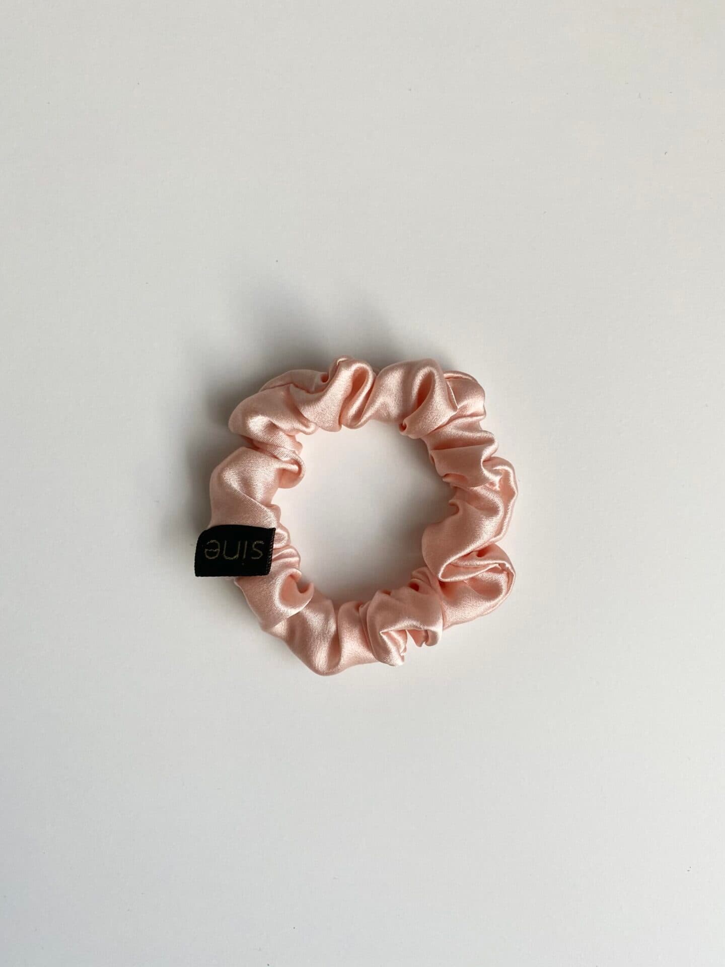 Jedwabna gumka do włosów | PINK