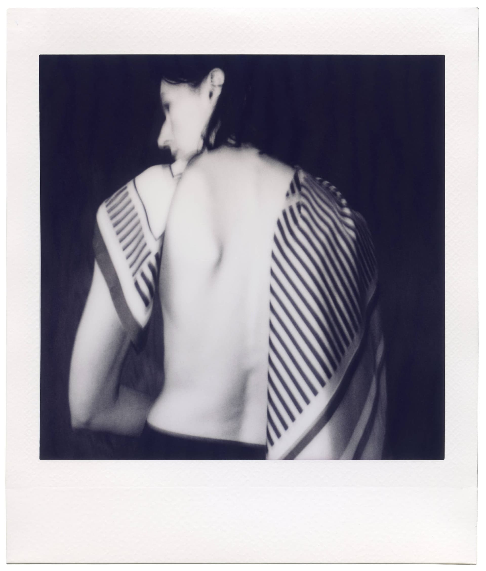 Double-sided Silk Scarf 90 cm | Geometry 002 — view 10