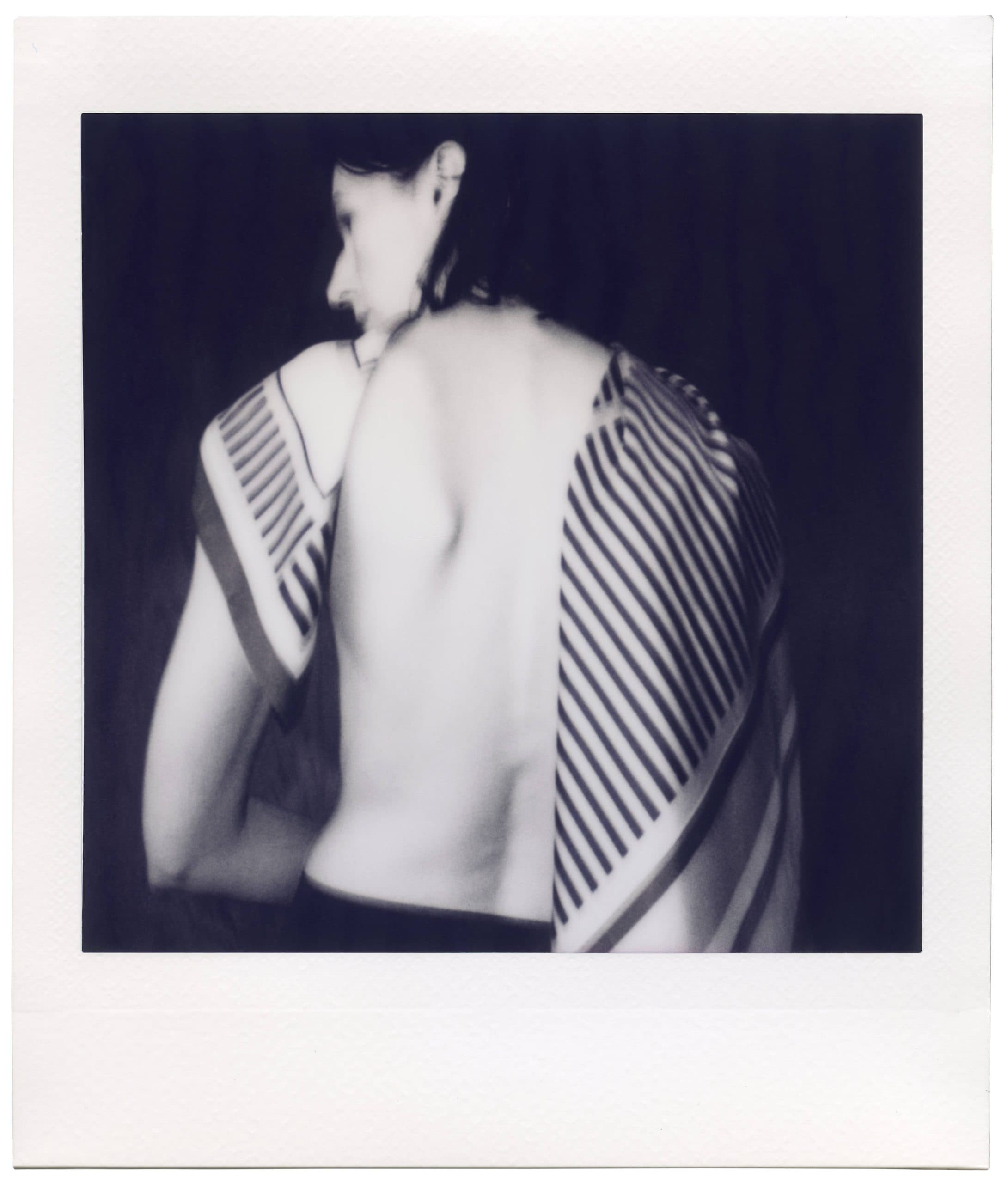 Jedwabna apaszka dwustronna 90 cm | Geometria 002