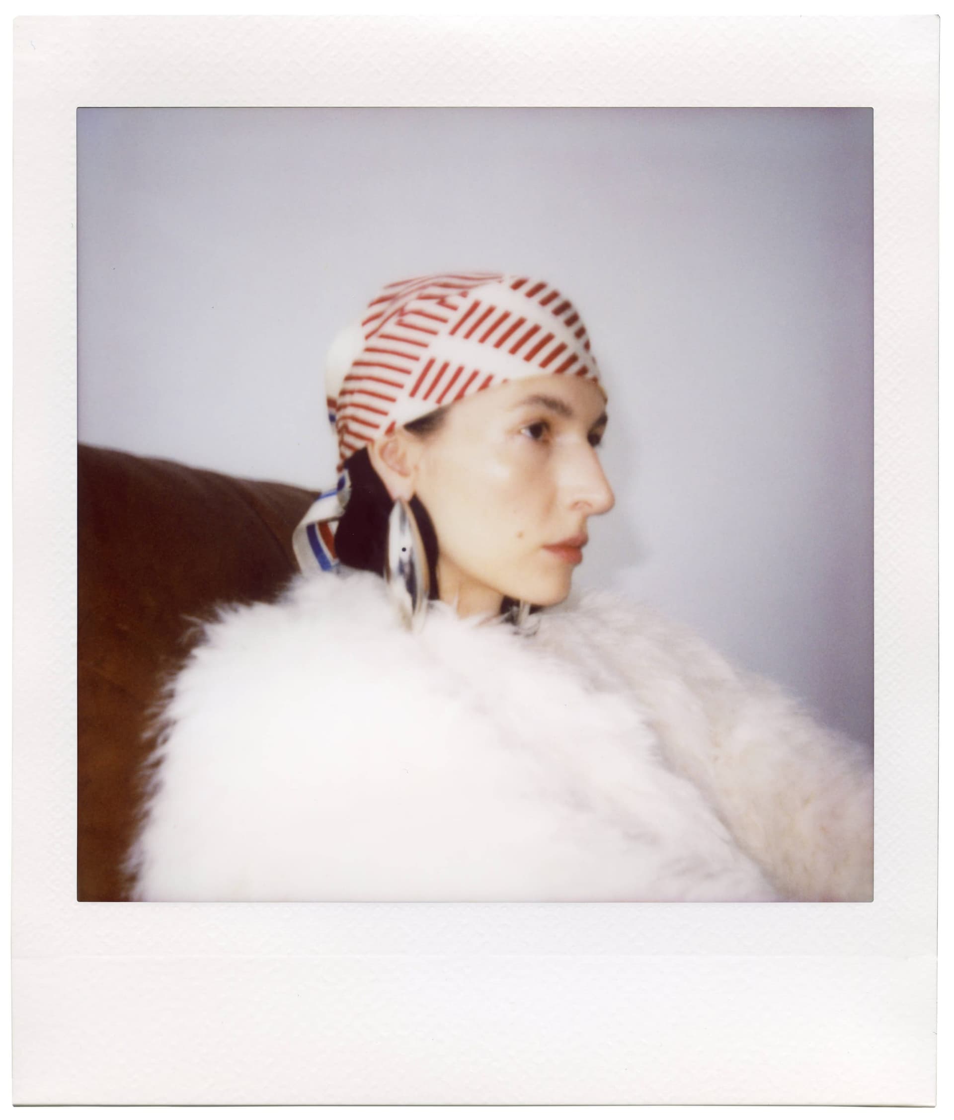 Double-sided Silk Scarf 65 cm | Geometry 001 — view 6