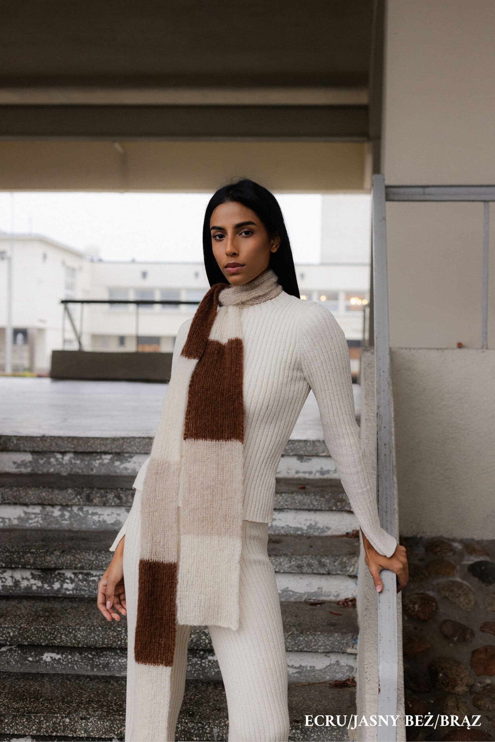 Szalik Jedwab & Alpaka - różne kolory