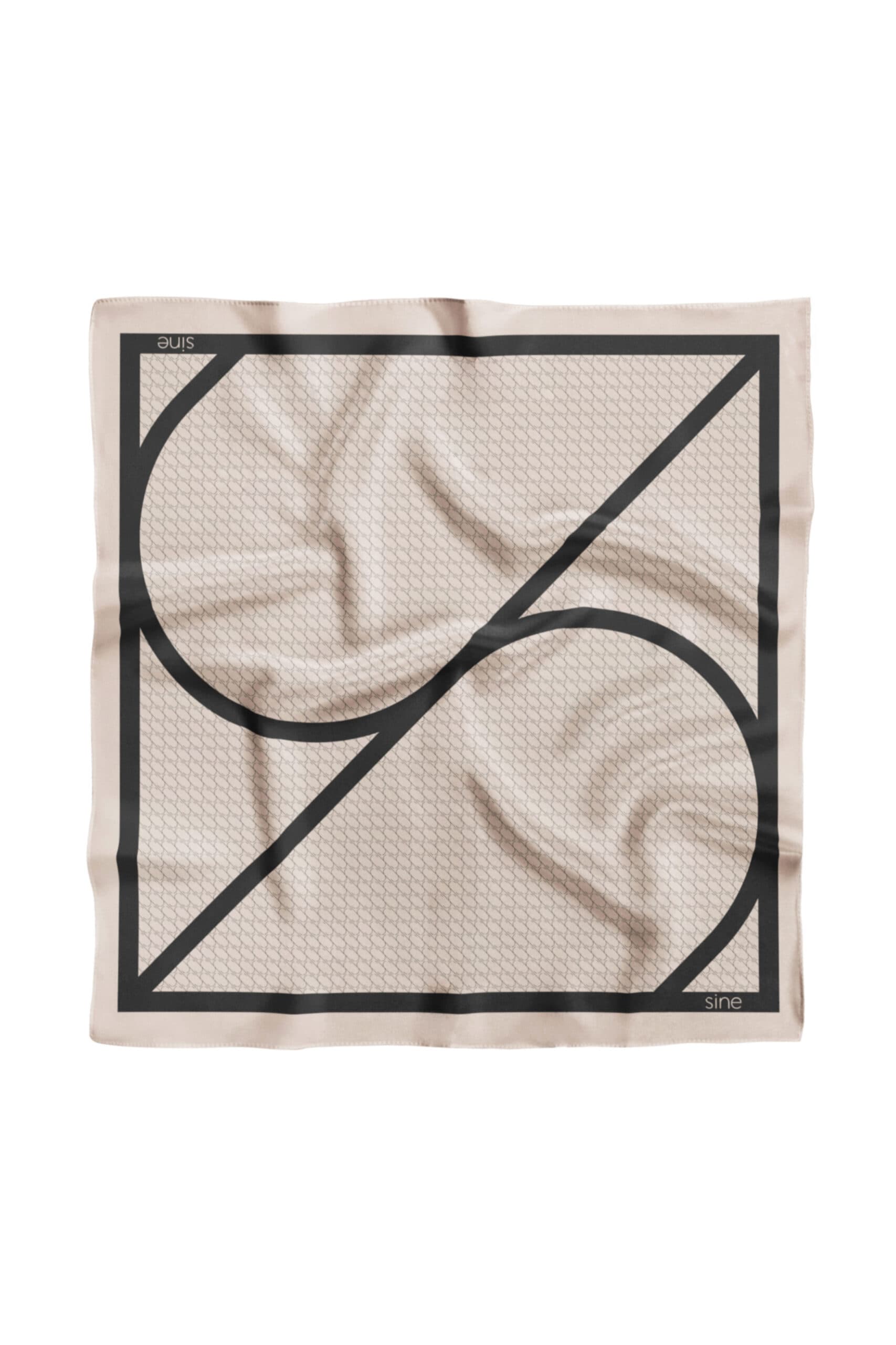 Silk Scarf 65 cm | Sine Silk CLASSIC CREAM — view 1